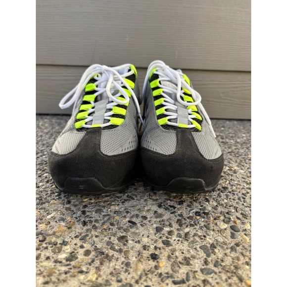Nike Air Max 95 EM Volt Cool Grey Black Green White Mens Size 11 554971-031 - Picture 5 of 10